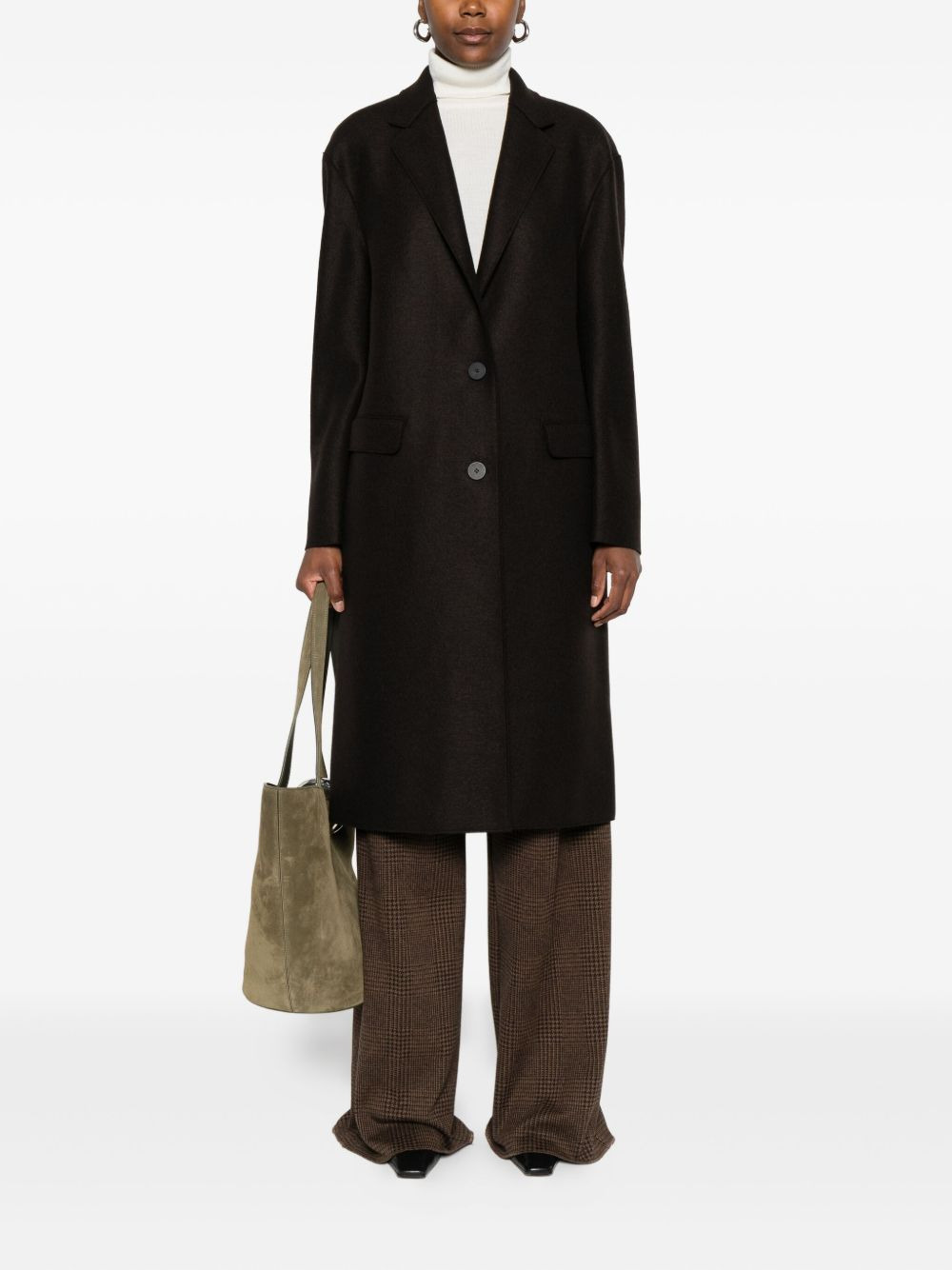 Chester button-fastening pocket coat - 2