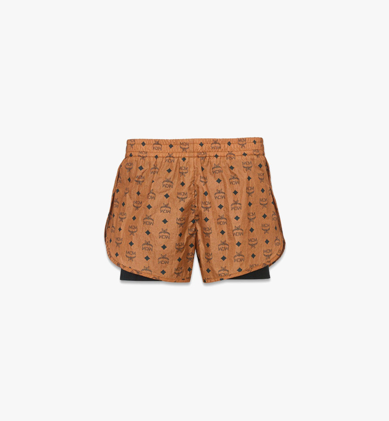 Monogram Print Shorts in ECONYL® 1
