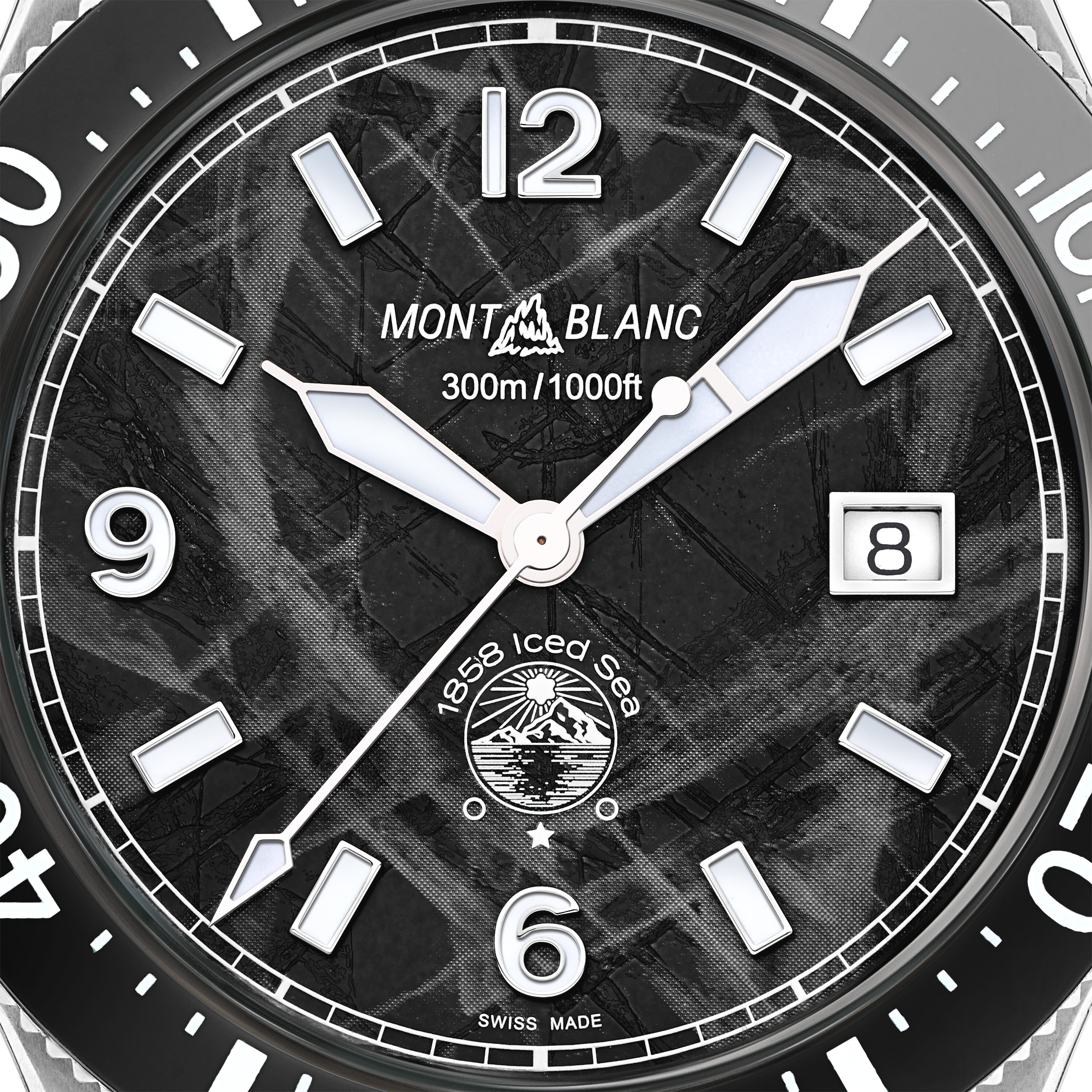 Montblanc 1858 Iced Sea Automatic Date - 5