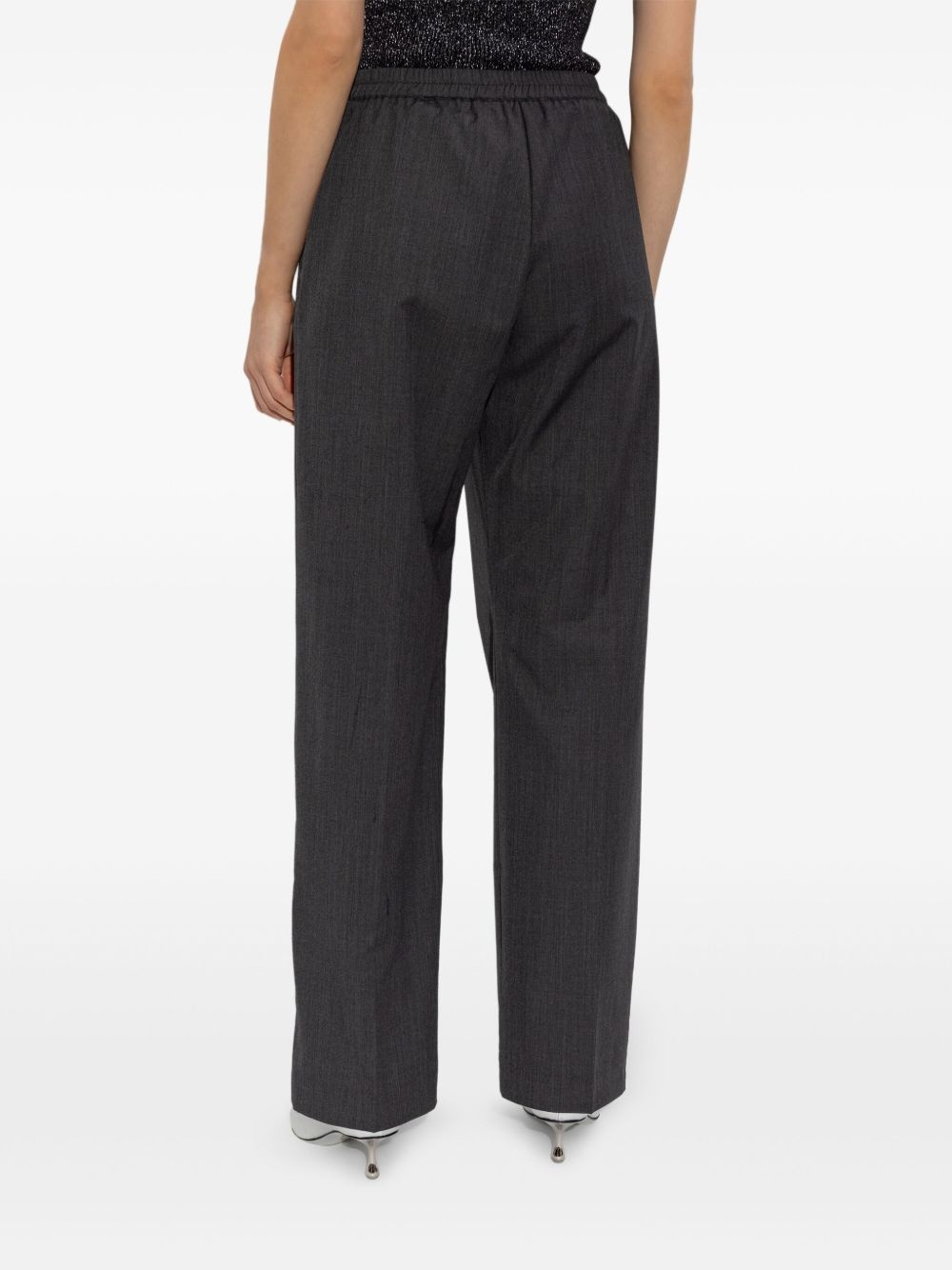 straight-leg trousers - 4