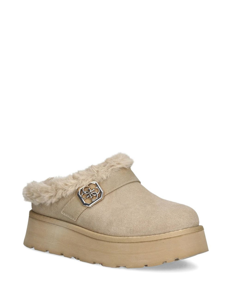 GUESS USA Dolmana platform slippers outlook