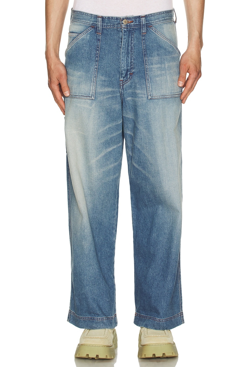Faded Painter Jeans - 5