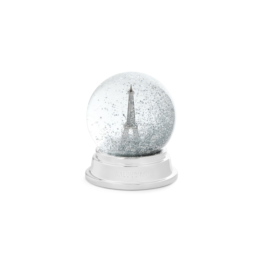Snowglobe in Silver - 2