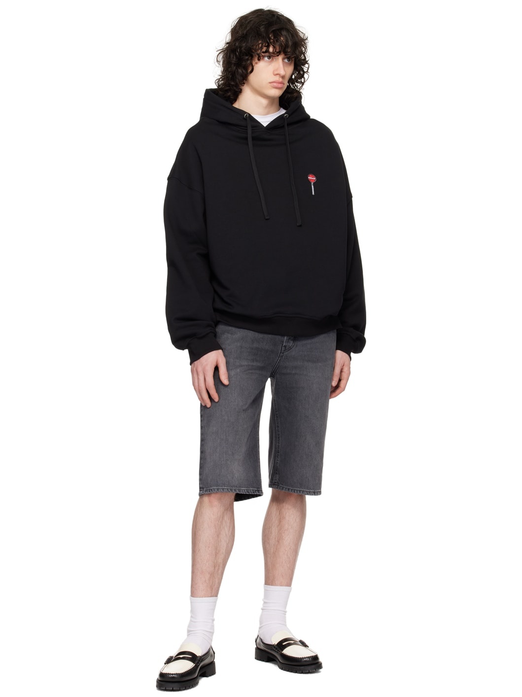 Black Patch Hoodie - 4