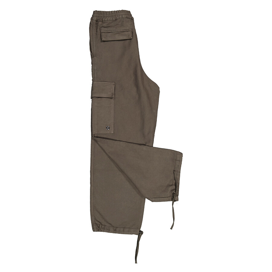 Etudes Dyed Brown Forum Twill Dyed Cargo Pants - 7