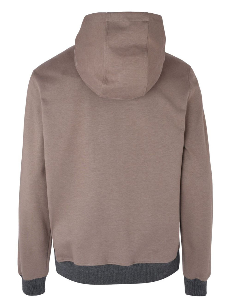 PESERICO hooded zip jacket outlook