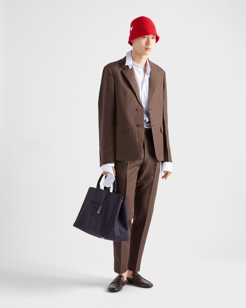 Prada Tailored linen pants outlook