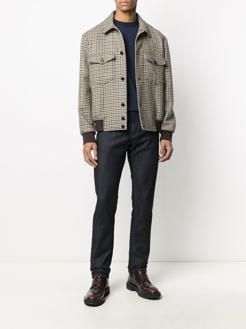 Canali knitted short-sleeve T-shirt outlook