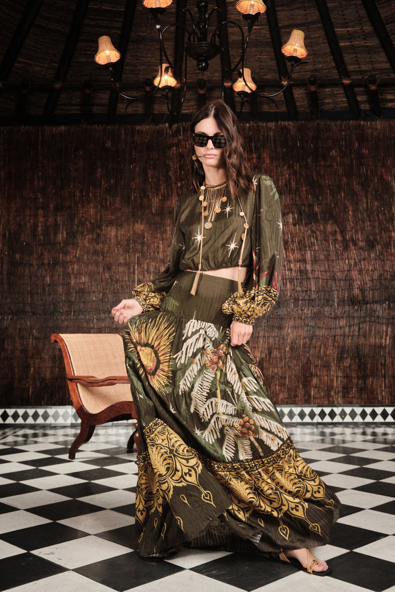 Johanna Ortiz Relatos De Mi Tierra Skirt outlook