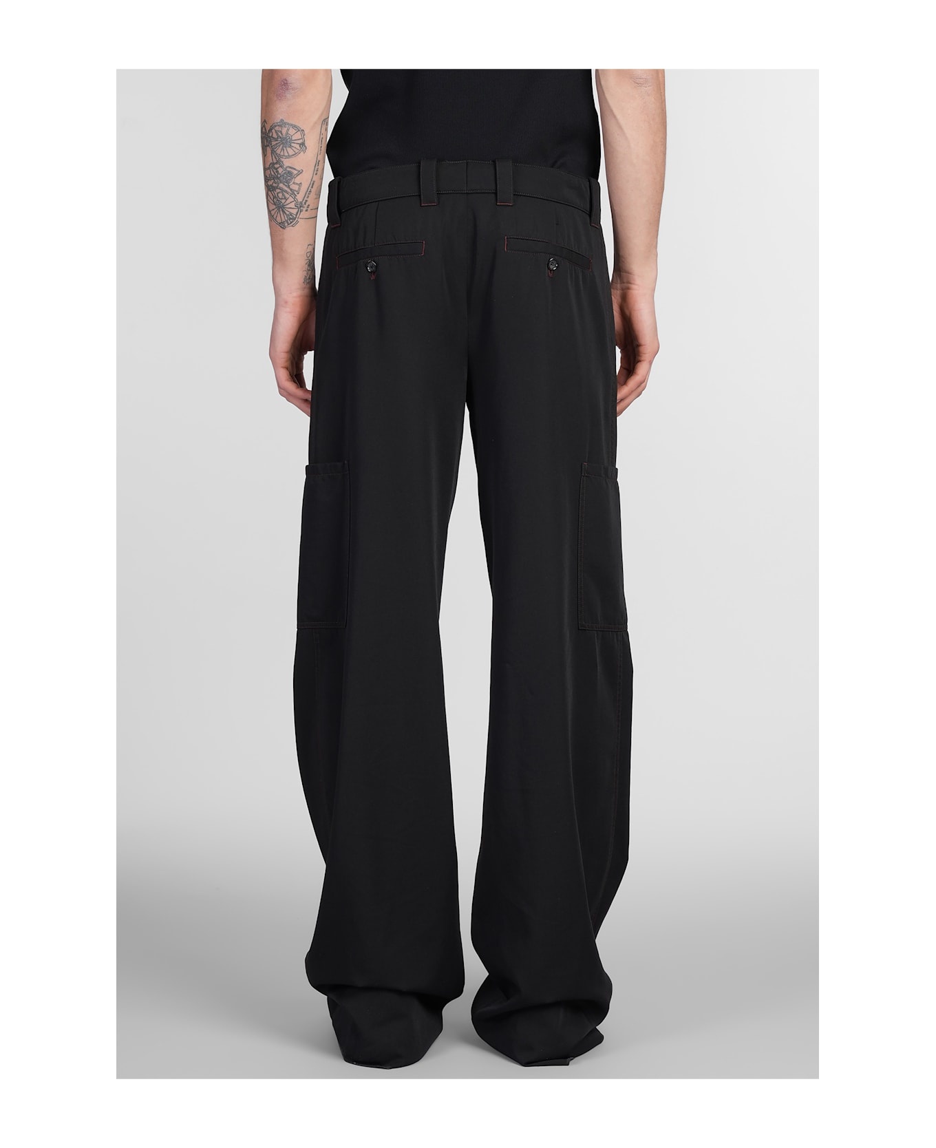 Pants In Black Wool - 3