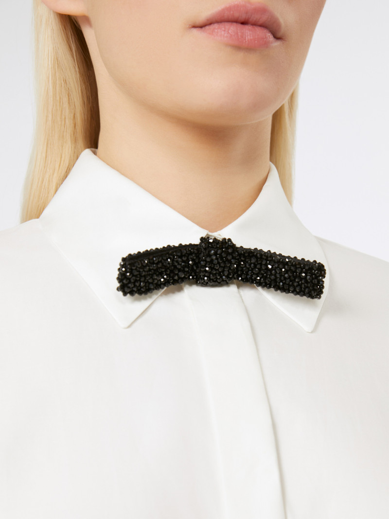 ROLL Cotton and silk poplin shirt 5