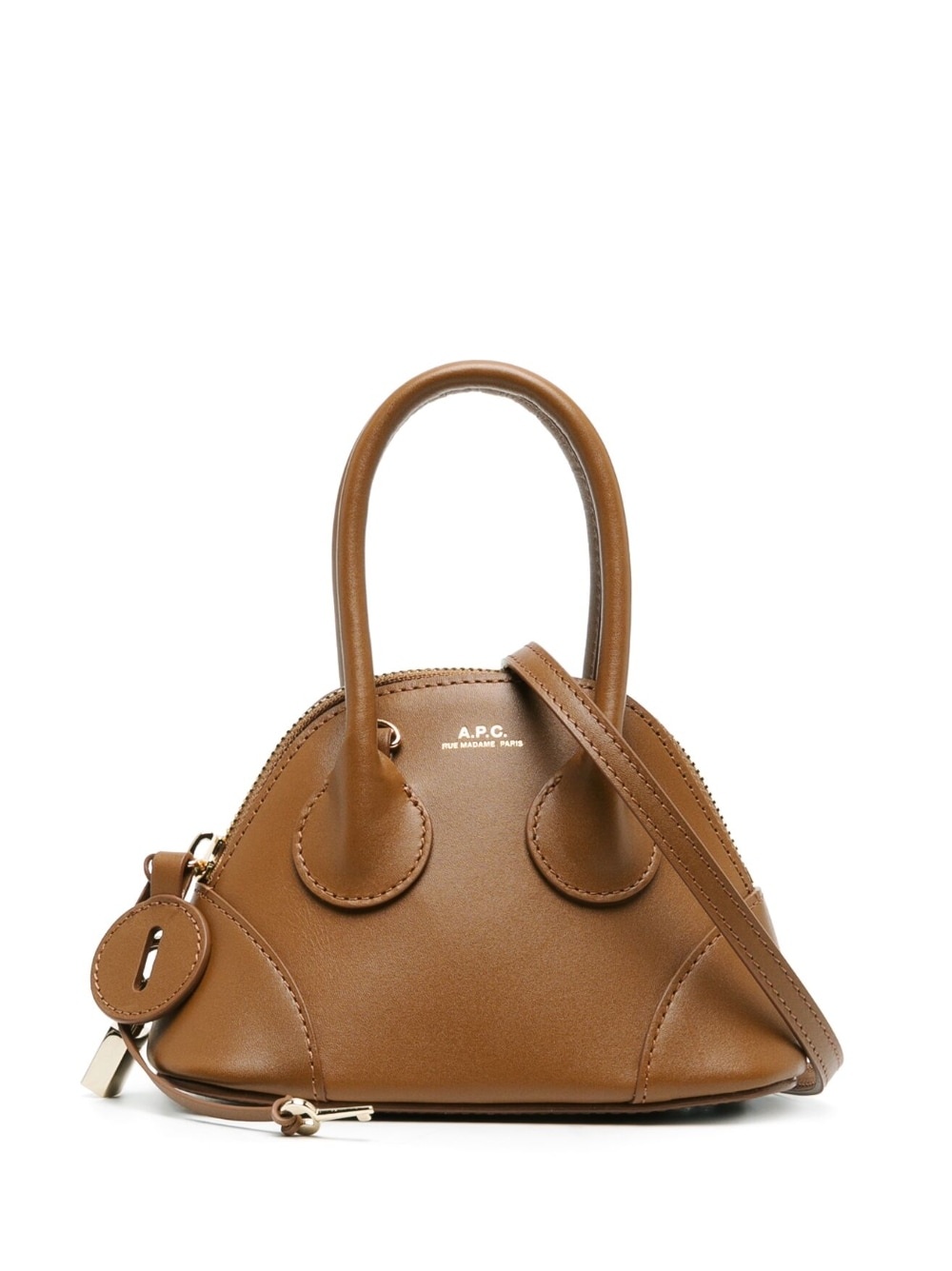 mini Emma leather tote bag - 1