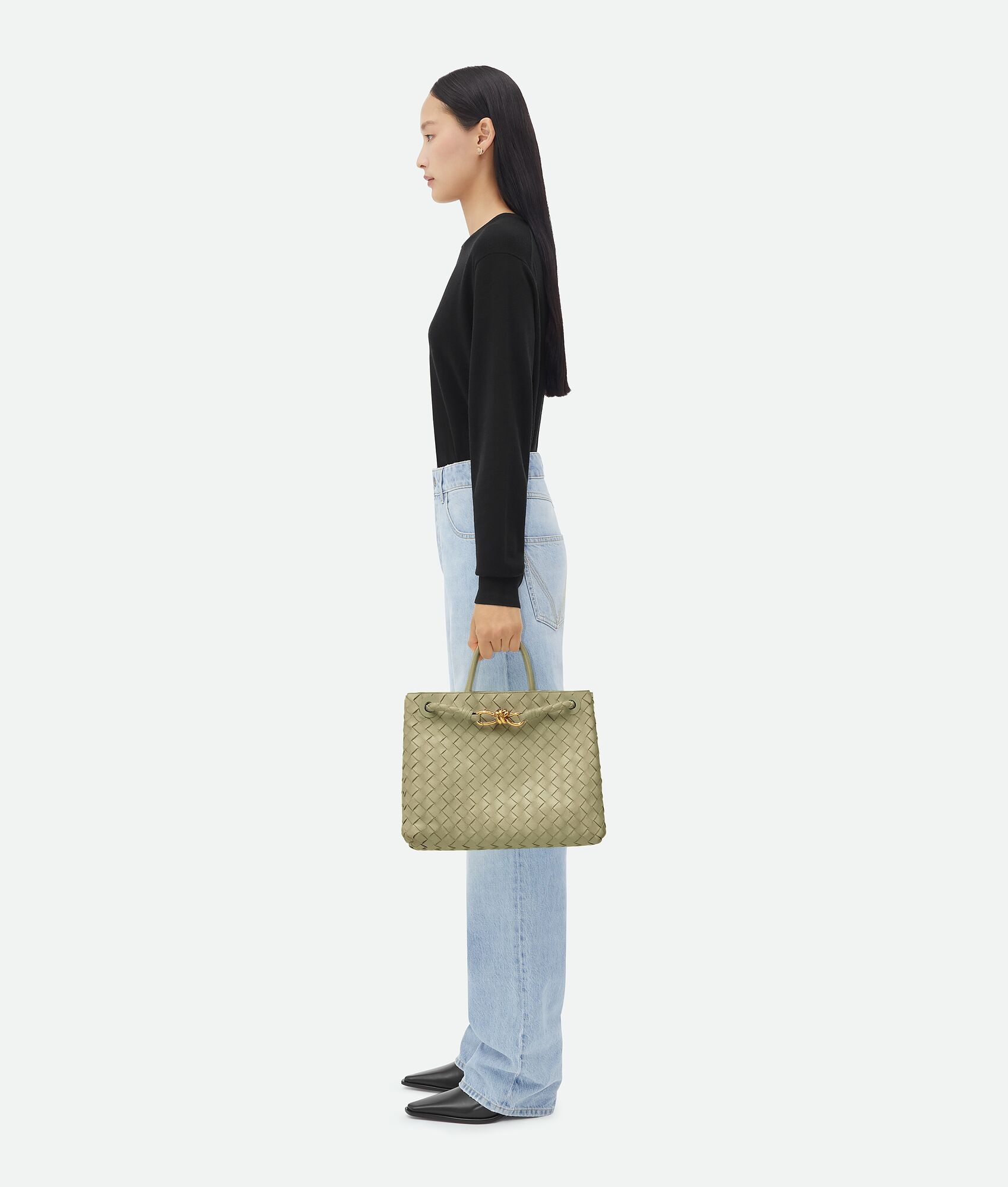 Bottega Veneta – Andiamo Medium Travertine - 8