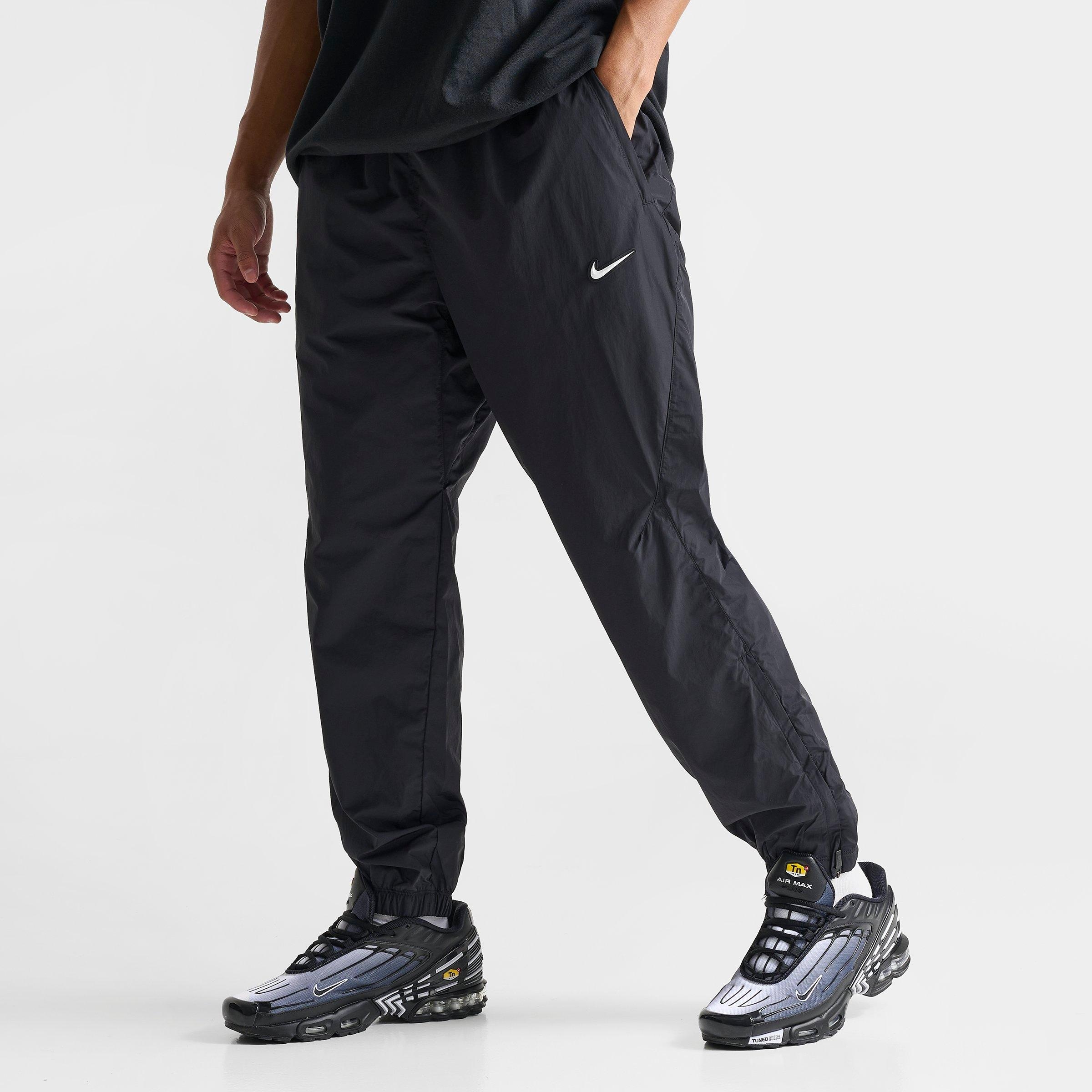 Nylon track pants nike online