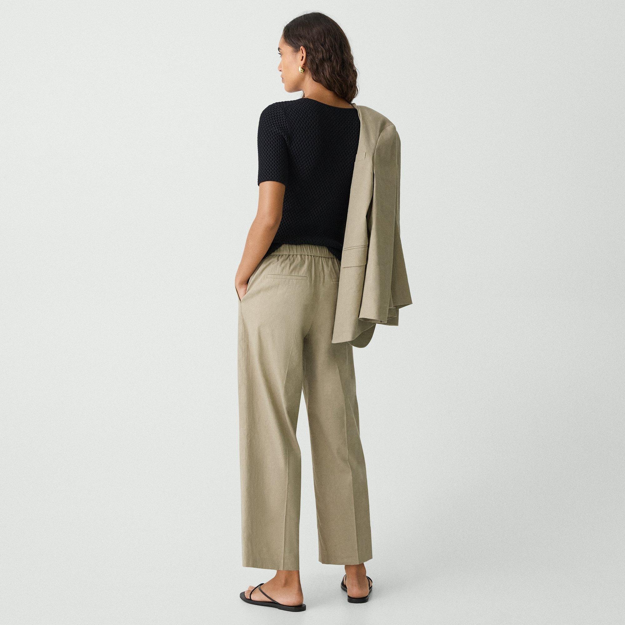 Relaxed Pull-On Pant in Good Linen - 4