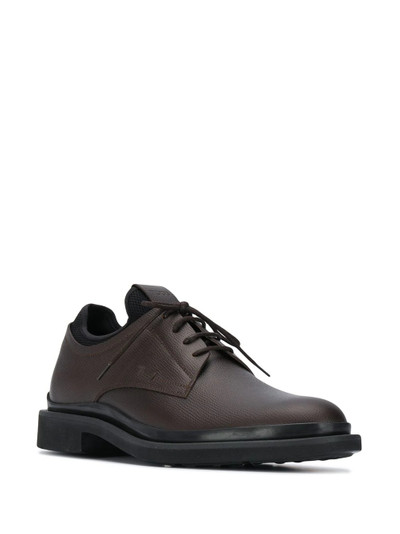 Tod's chunky leather lace-up shoes outlook