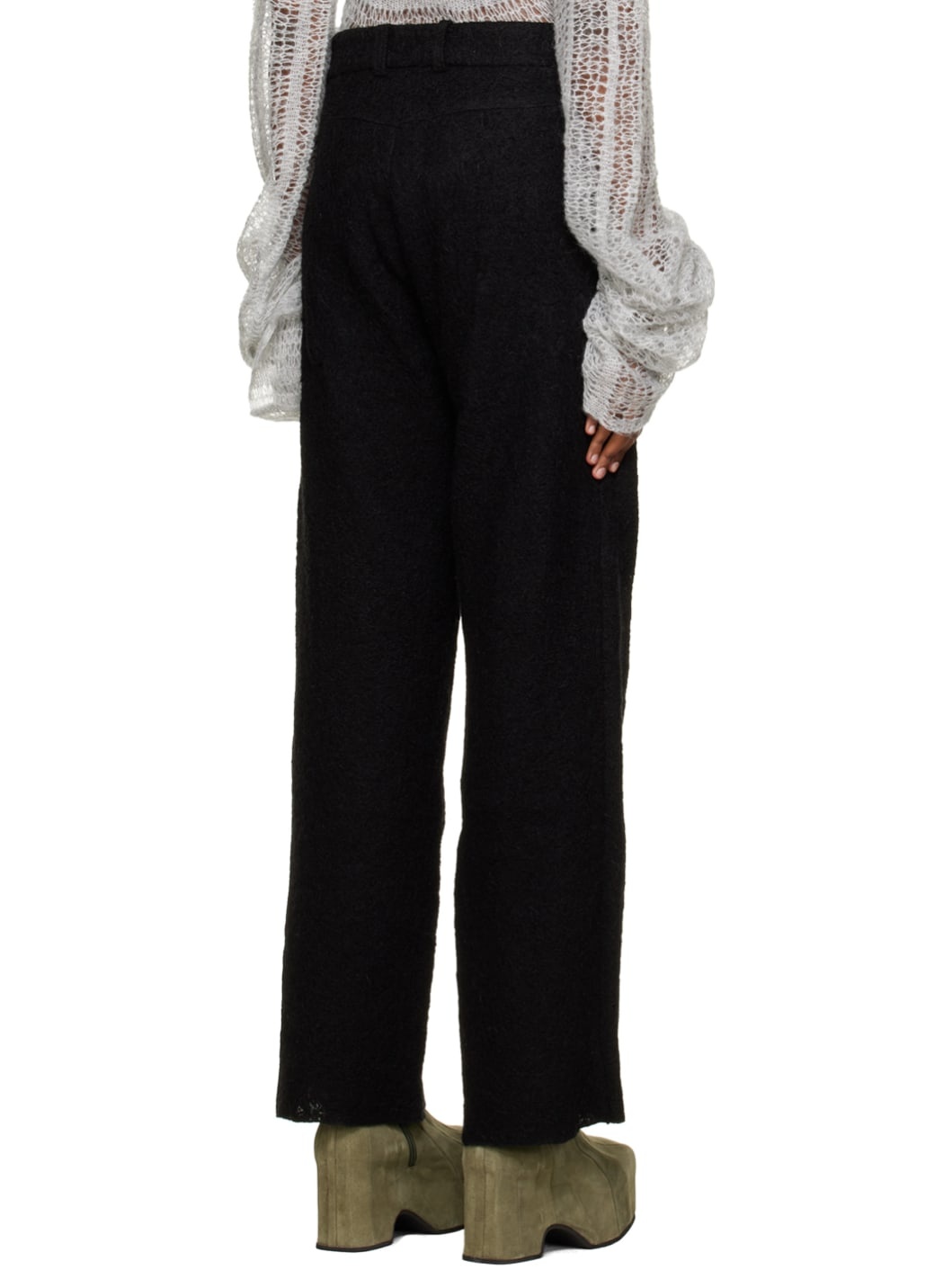Black Two-Pocket Trousers - 3