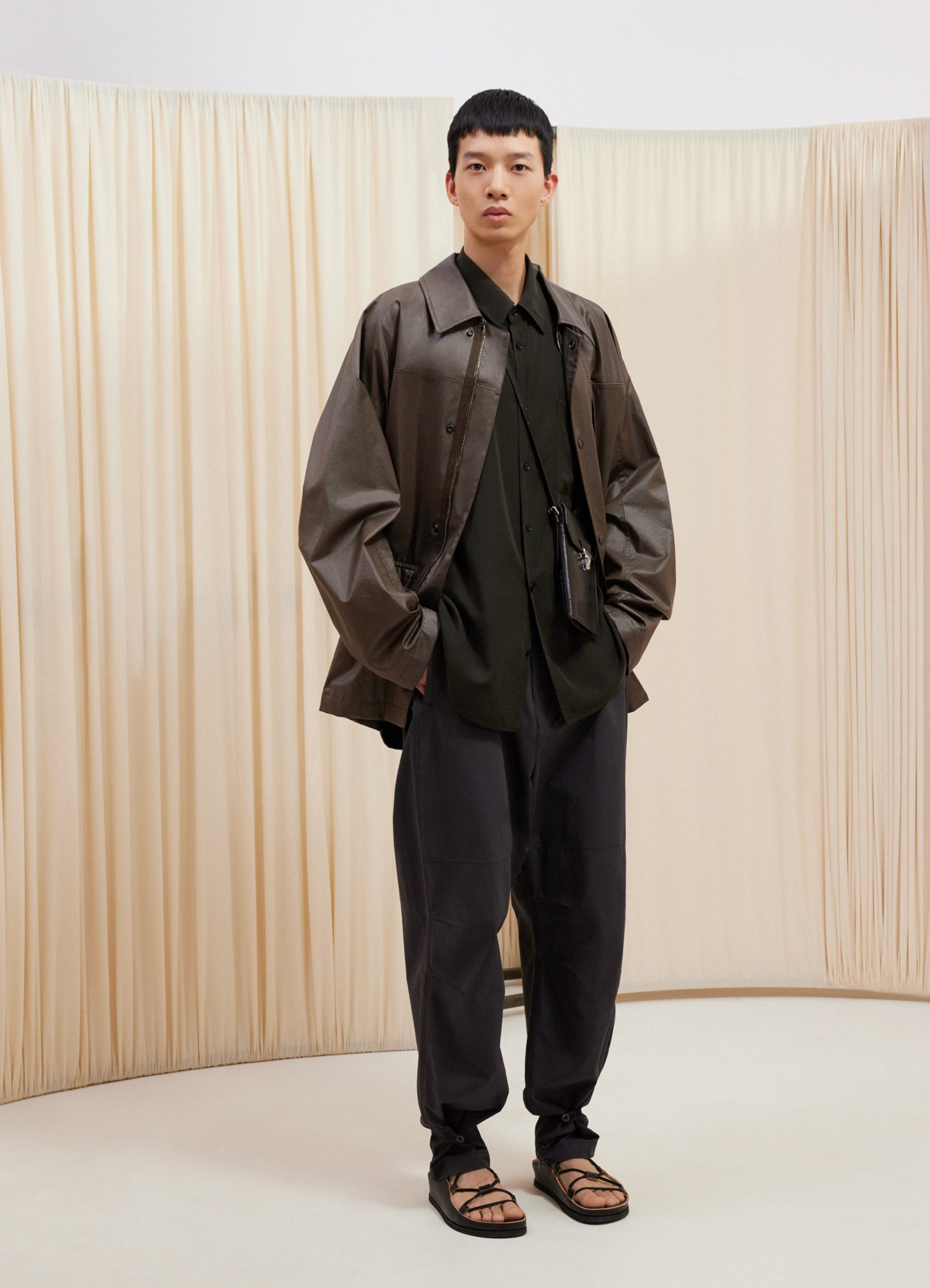 DOUBLE POCKET LS SHIRT - 5