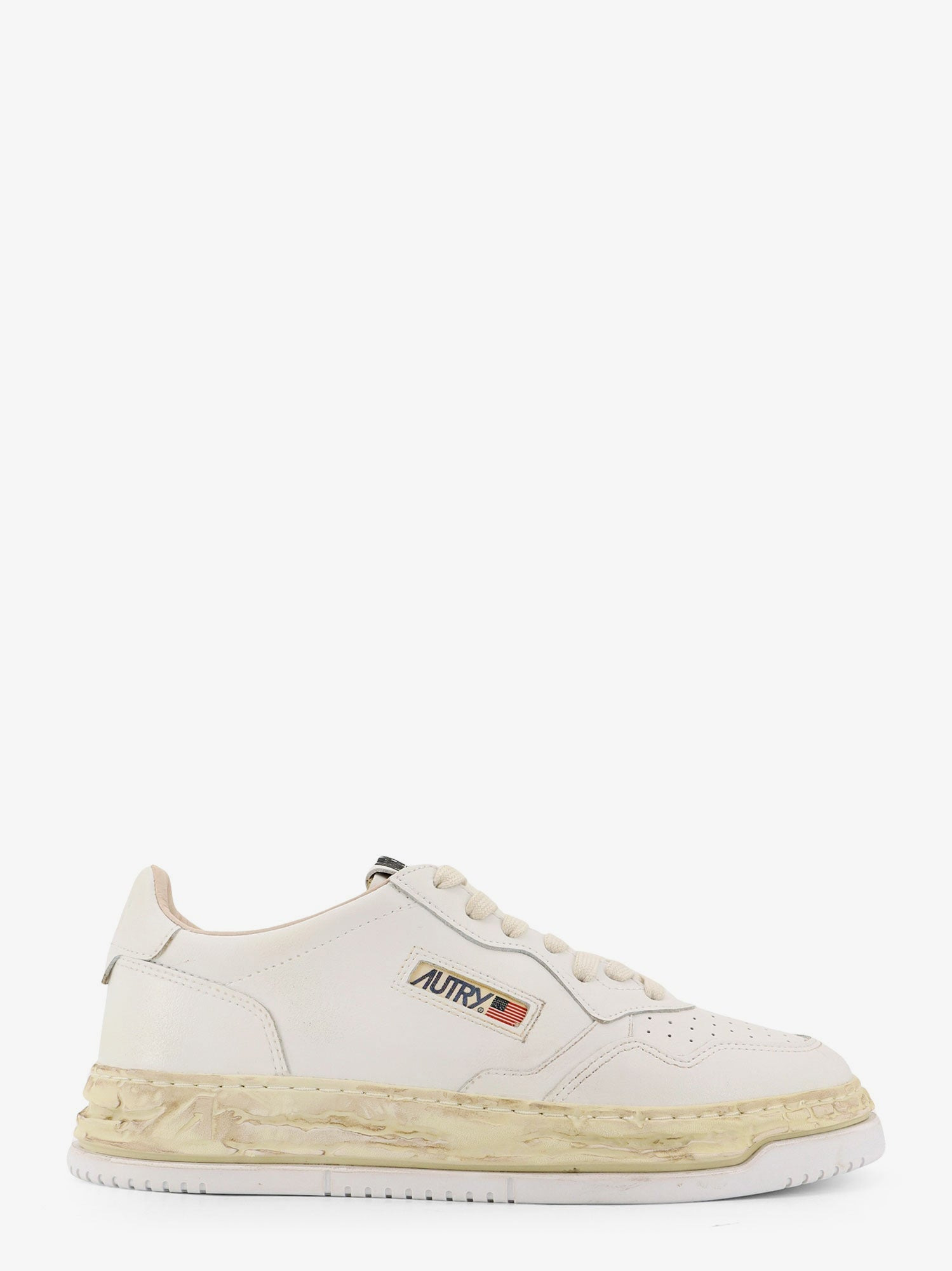 AUTRY X MIHARA YASUHIRO - Autry X Mihara Yasuhiro Super Vintage Low Leather Sneakers - 1