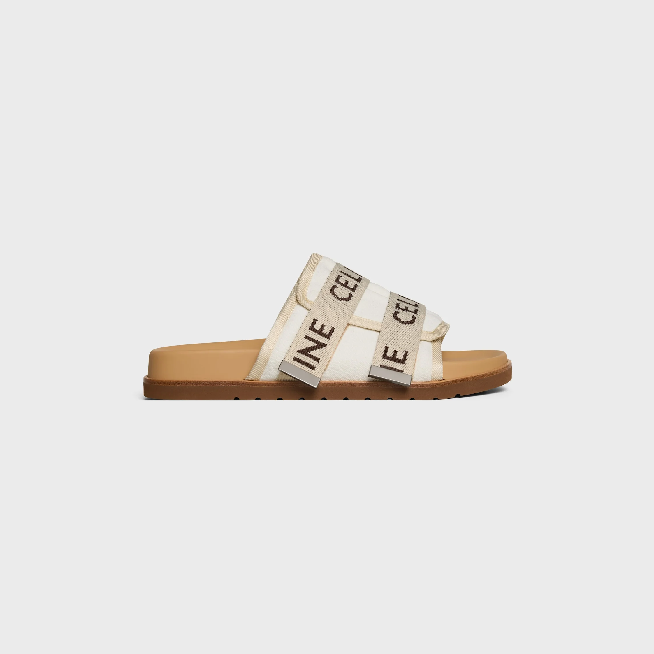 PITEA SANDAL IN CANVAS WITH « CELINE » JACQUARD - 1