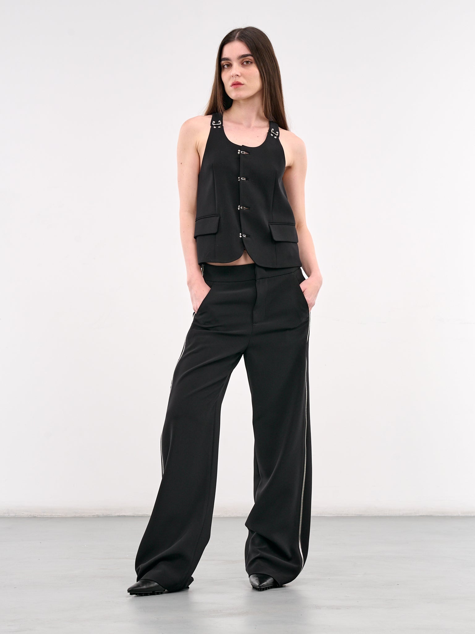 Side Zip Trousers - 6
