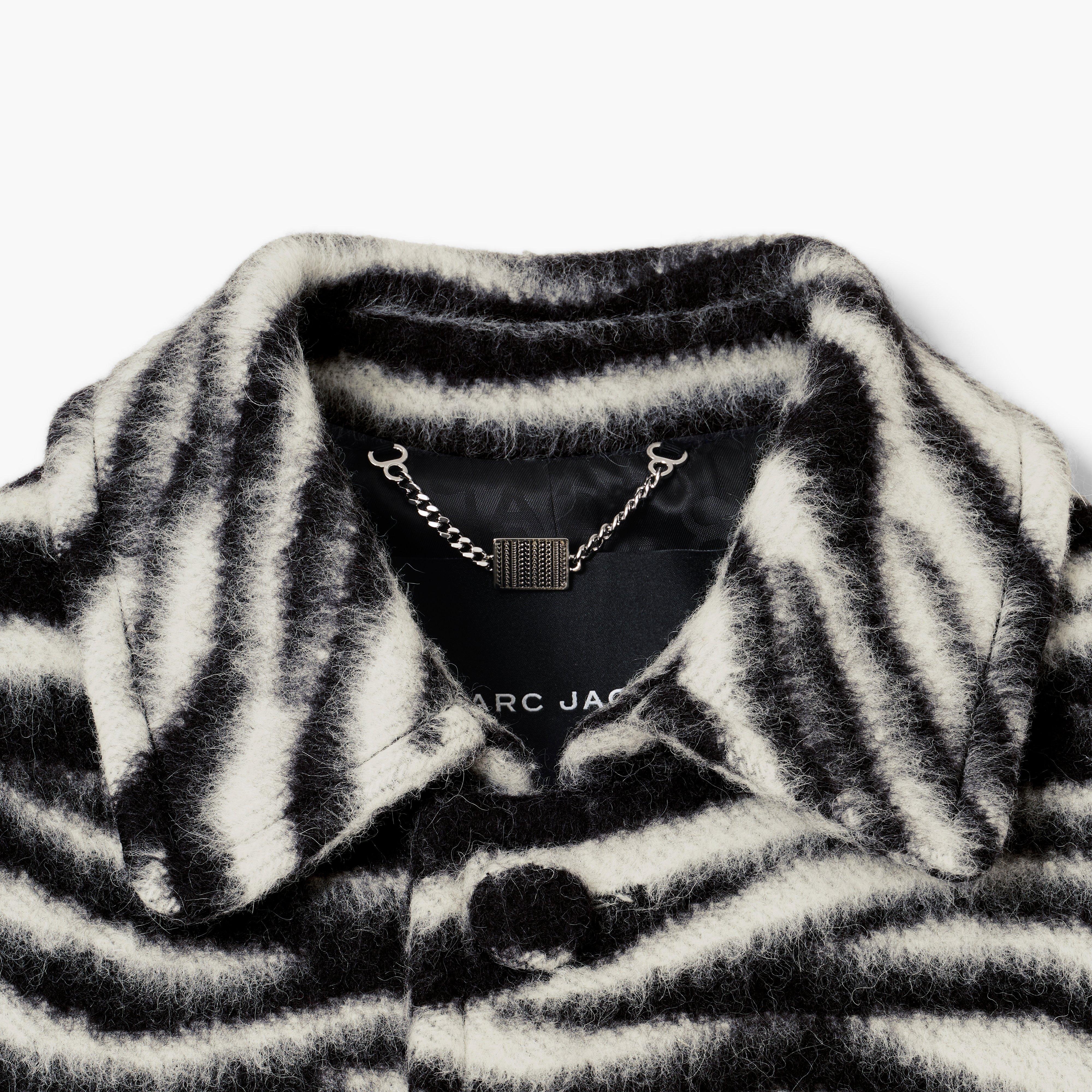 THE ZEBRA BRUSHED COAT - 7
