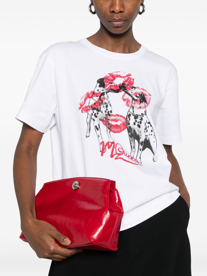 dalmatian-print T-shirt 5