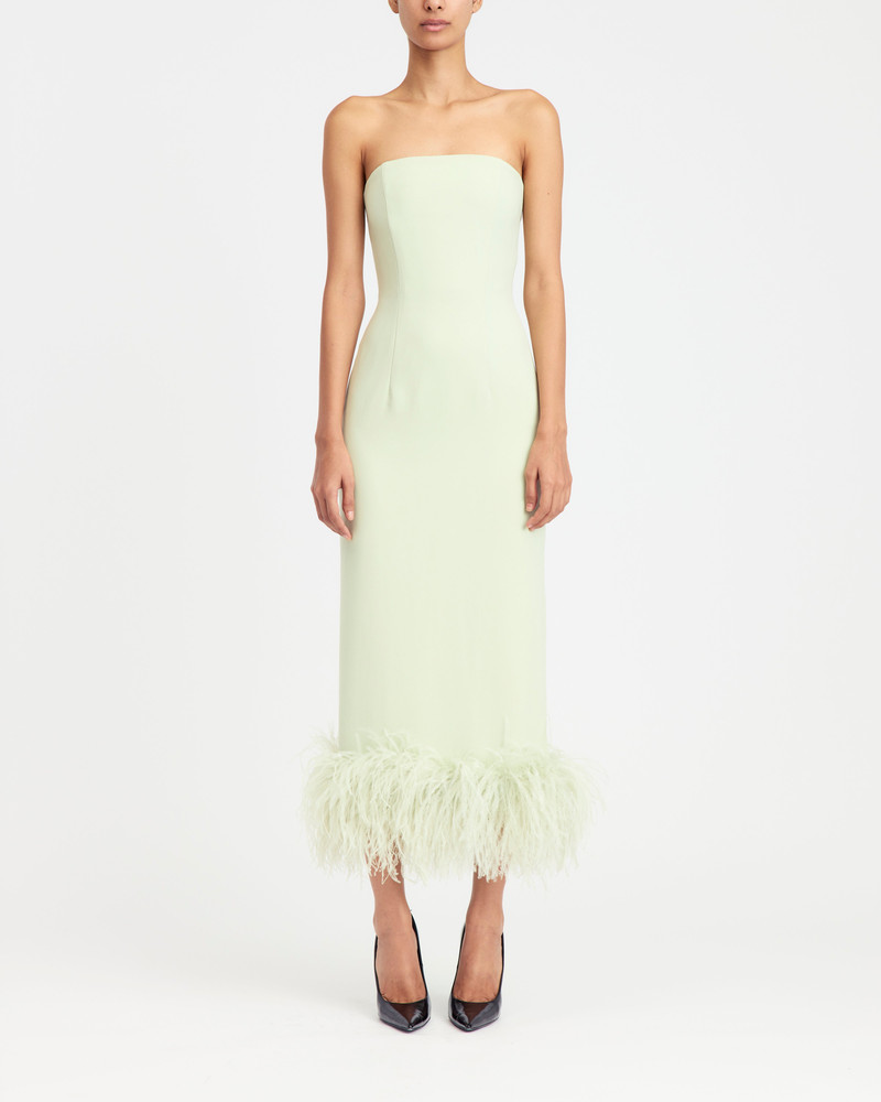 16ARLINGTON MINELLI MIDI DRESS IN CREPE outlook