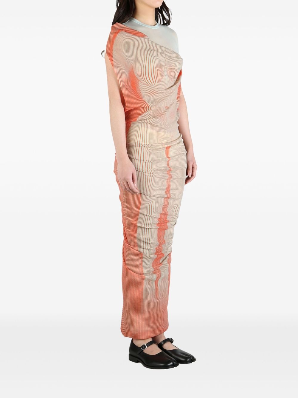 Draped Body Morphing dress - 2