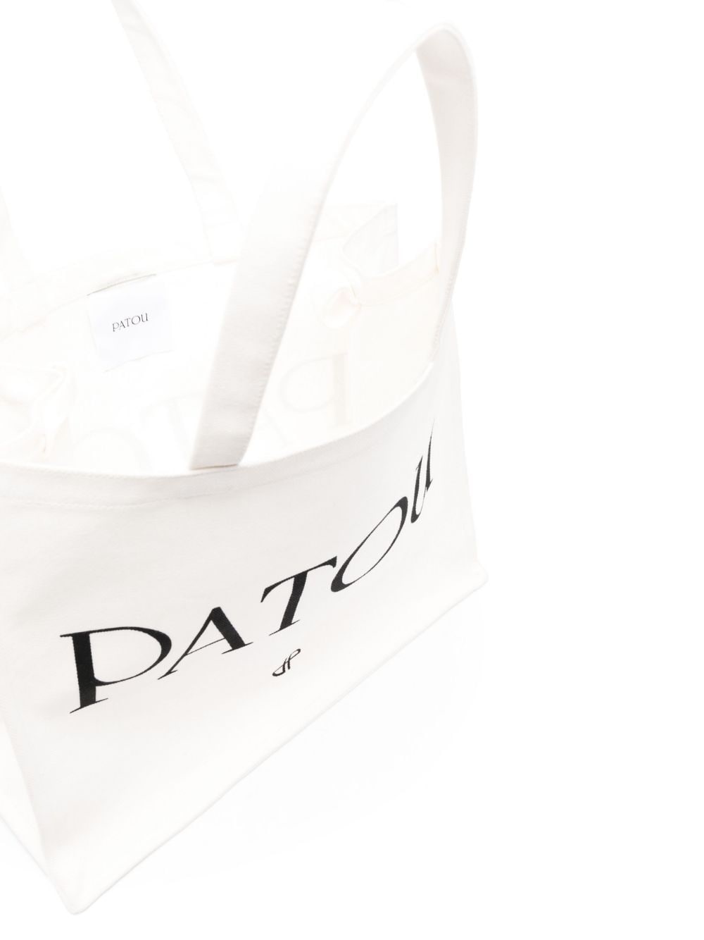 Patou logo print tote bag - 6