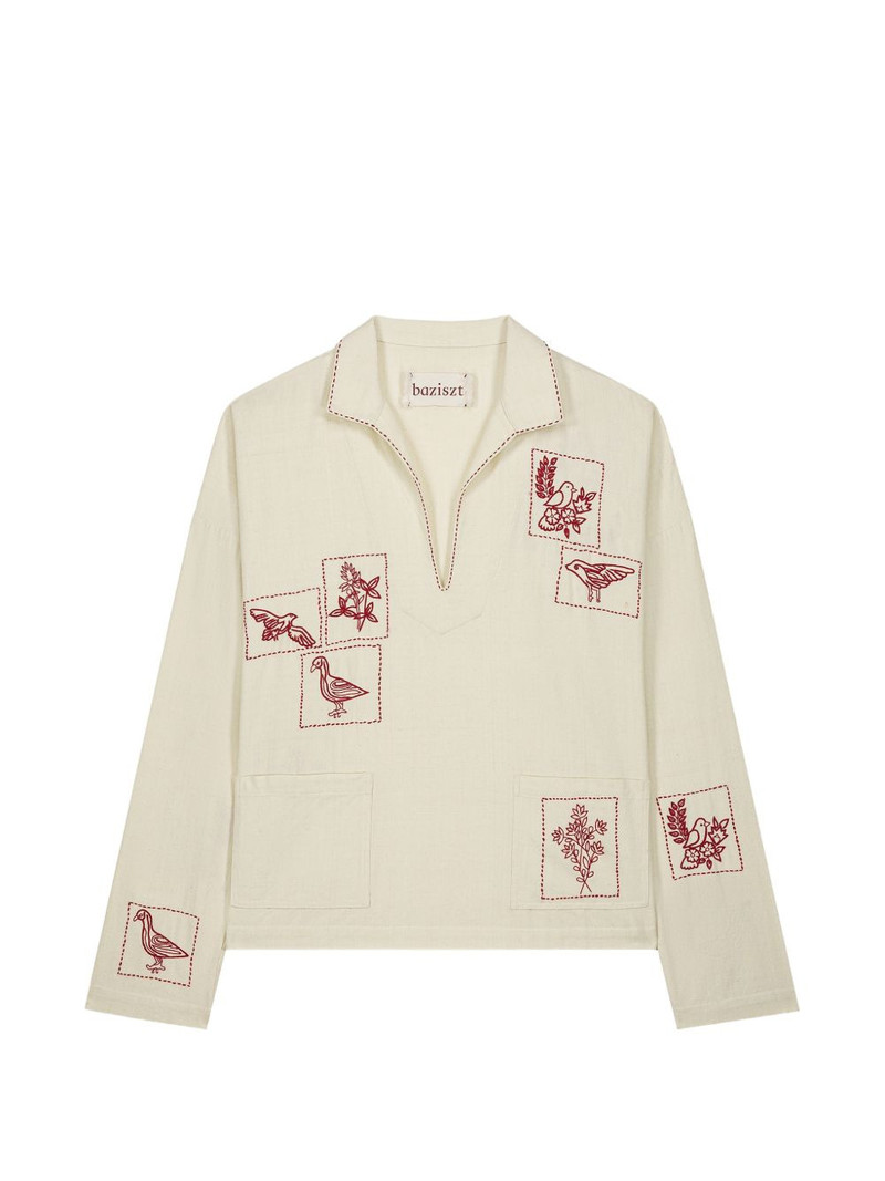 Hauz embroidered shirt 1