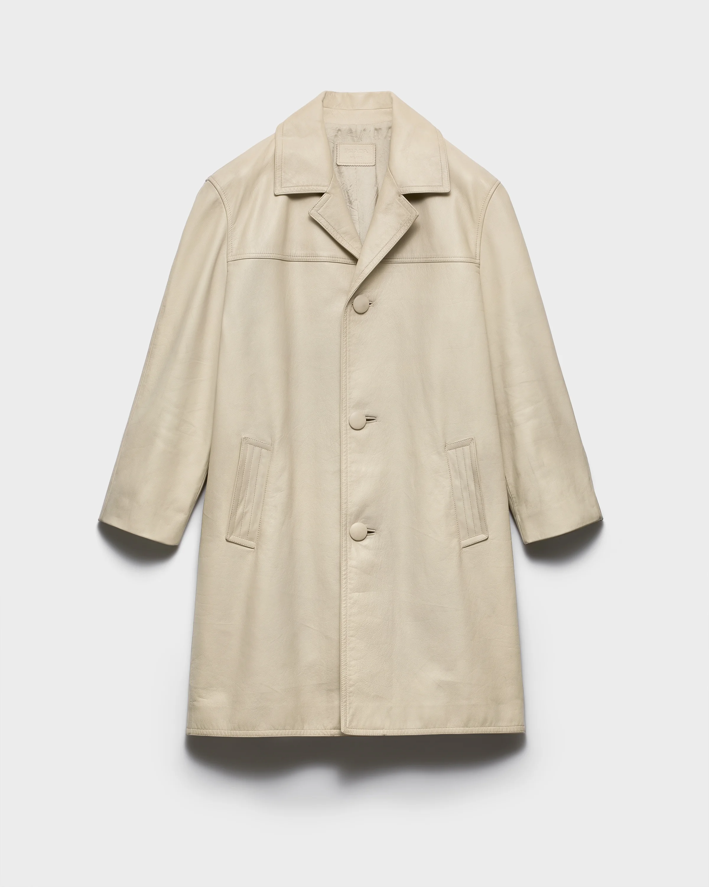 Leather coat - 1