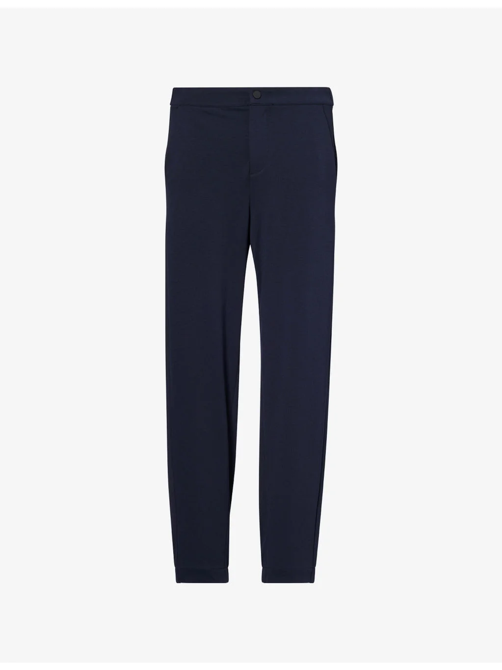 Slim-Fit Cotton-Blend Trousers - 1