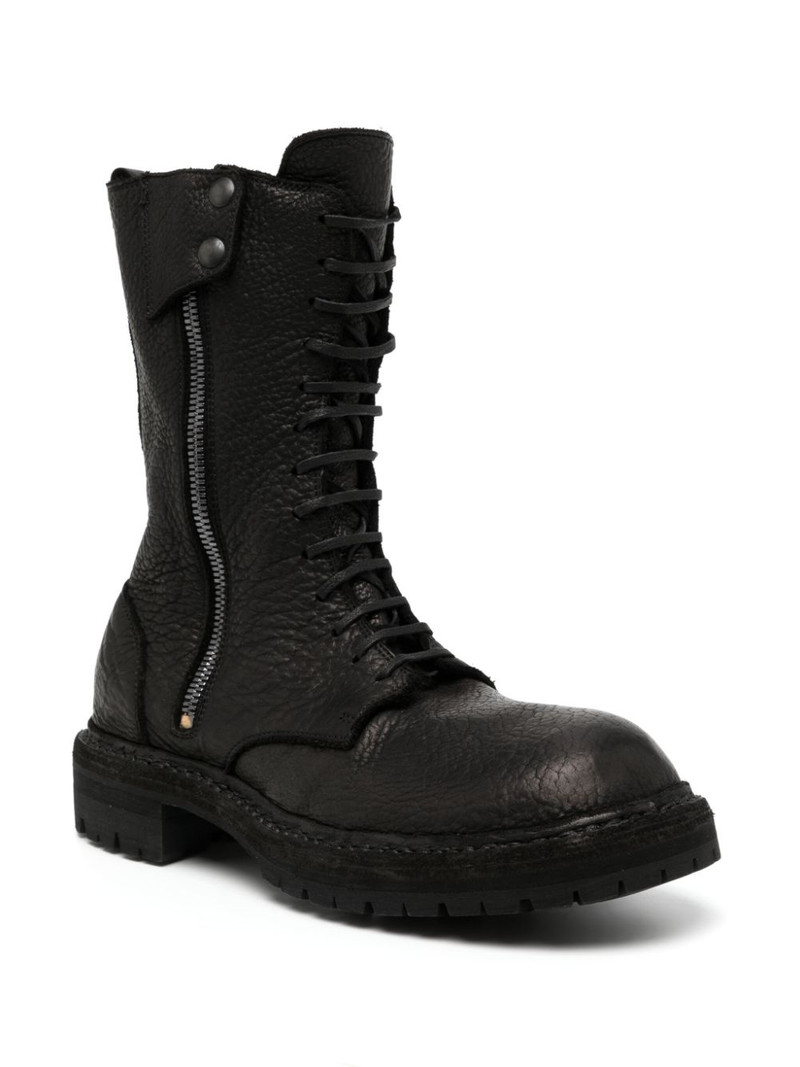 Guidi x Stylezeitgeist combat laced boots outlook