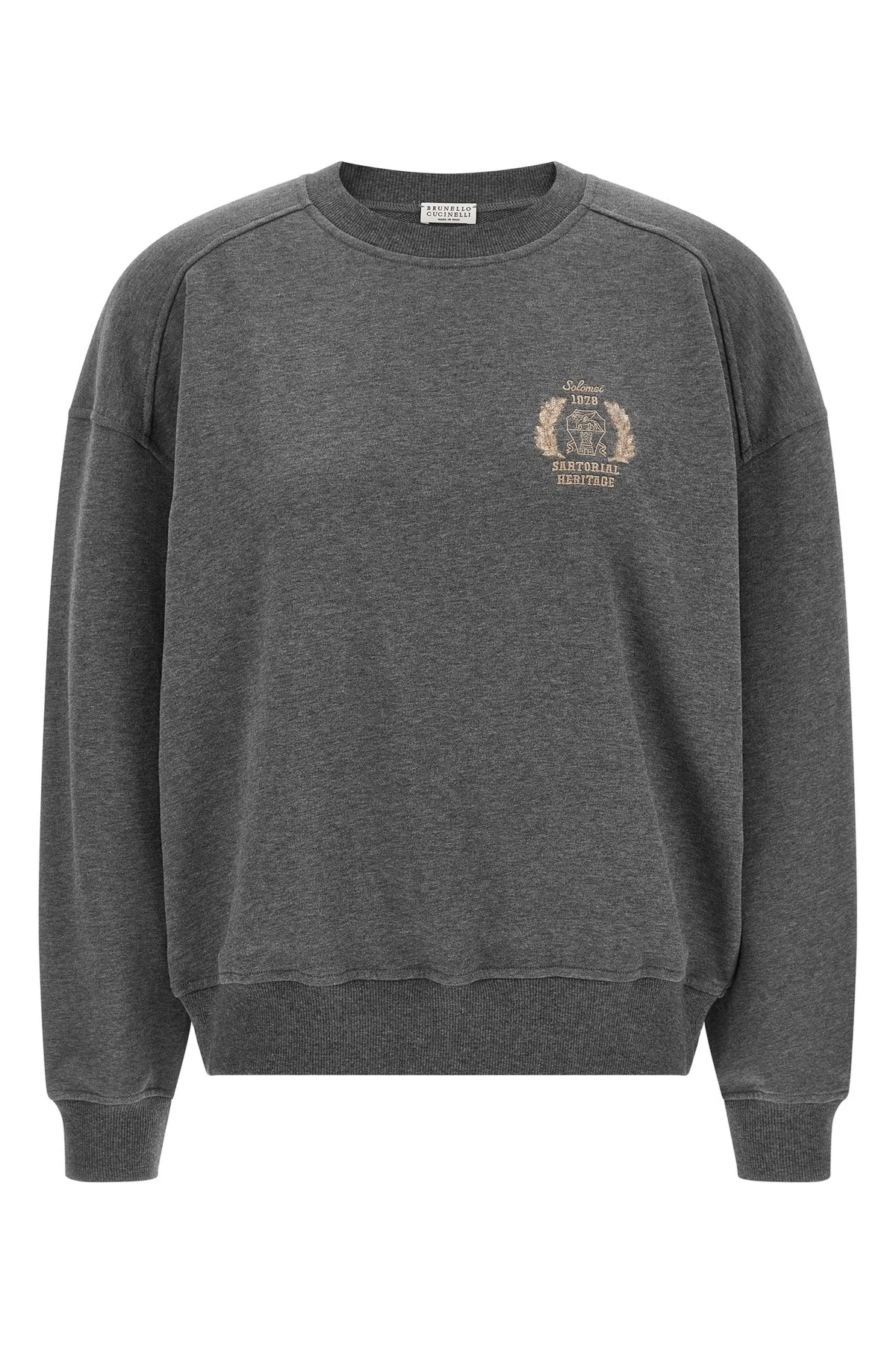 Coat Of Arms Embroidered Sweatshirt - 1