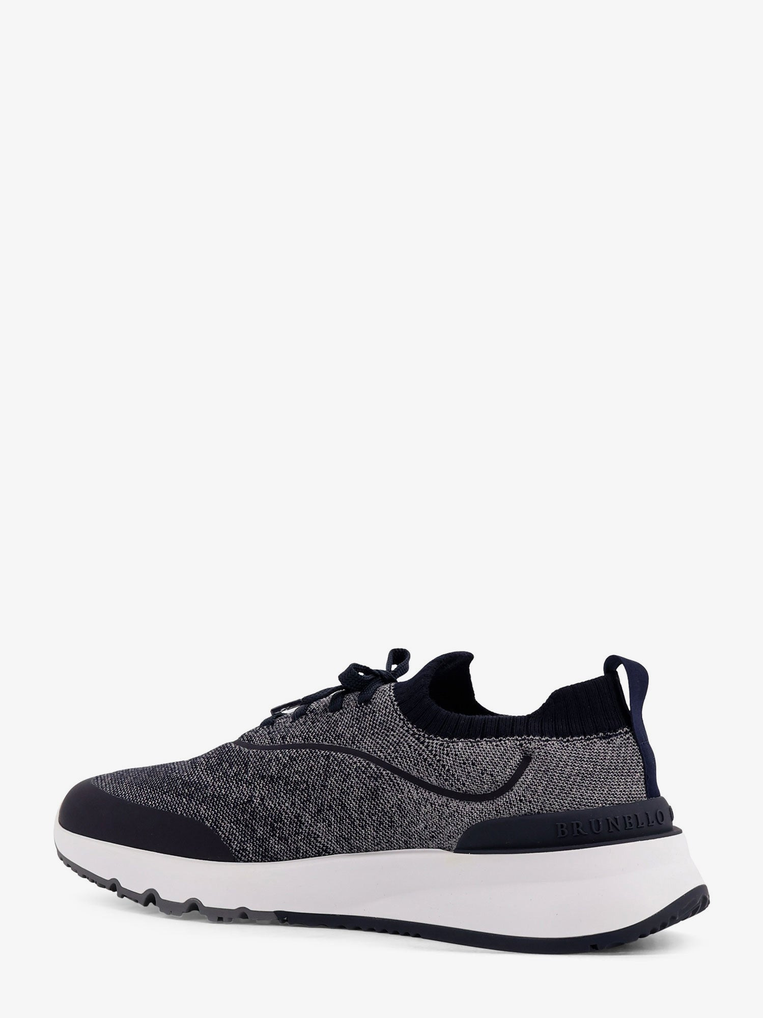 Brunello Cucinelli Low-Top Cotton Knit Sneakers - 3