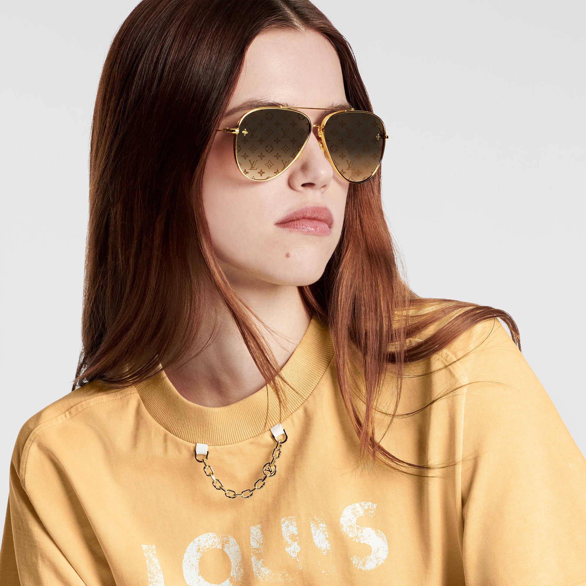 Vintage-Effect Louis Vuitton Crop Top - 2