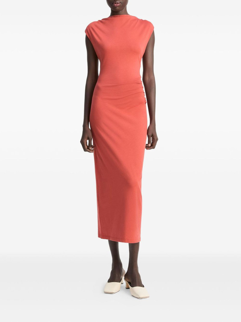 Vince cowl-neck midi dress outlook