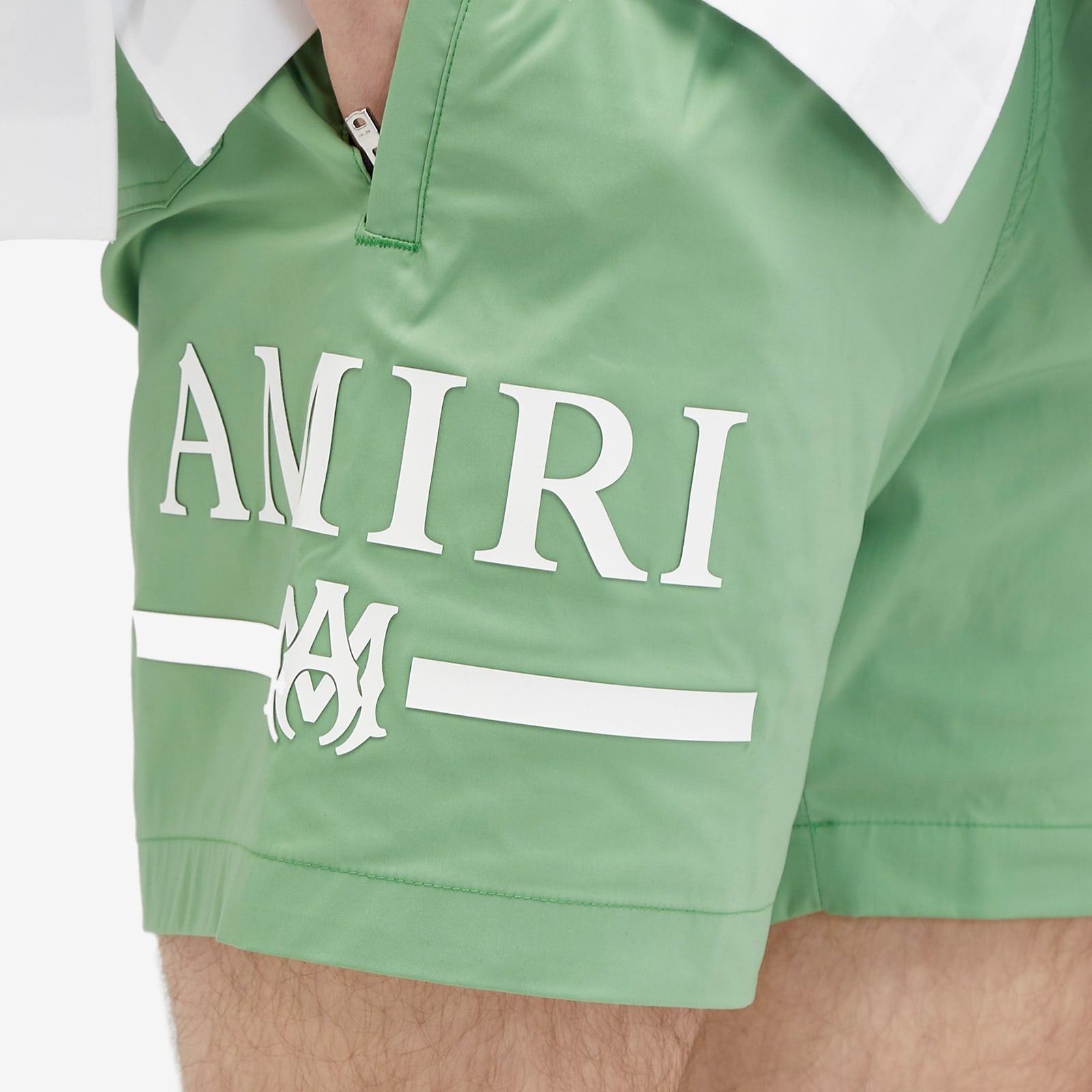 AMIRI Bar Logo Swim Shorts - 5