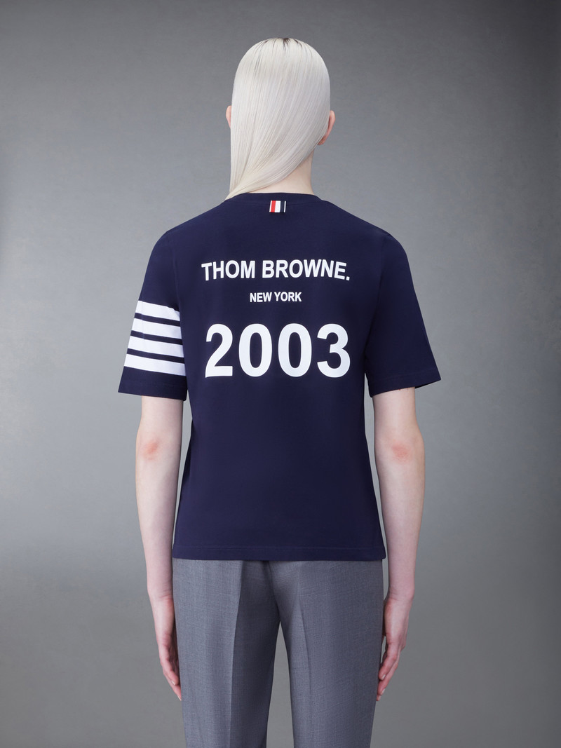 Thom Browne Jersey 2003 4-Bar Tee outlook