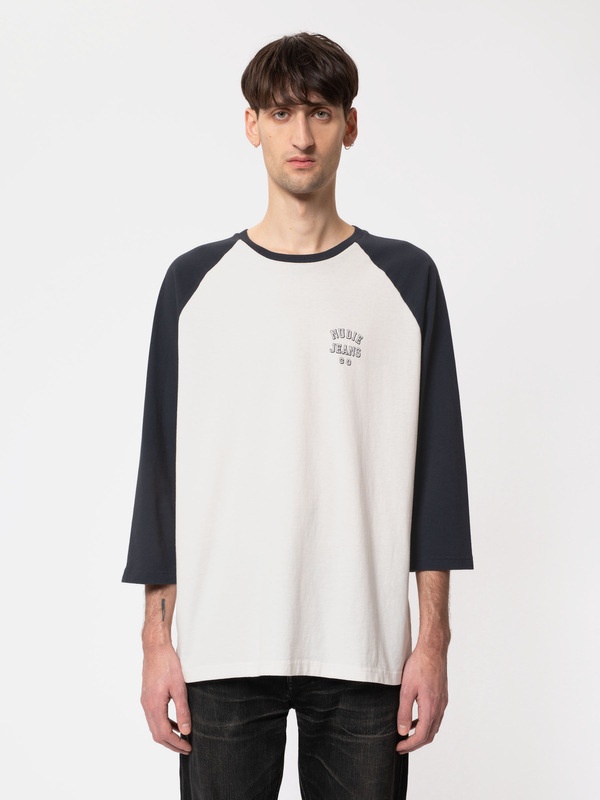 Joey Logo Tee Navy/Offwhite - 2
