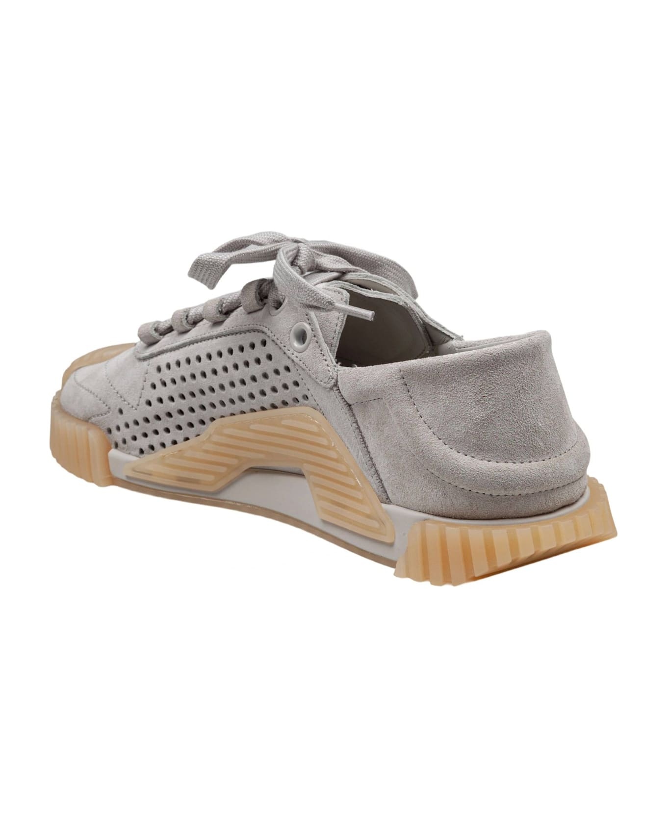 Ns1 Sneakers In Suede Color Grey - 2