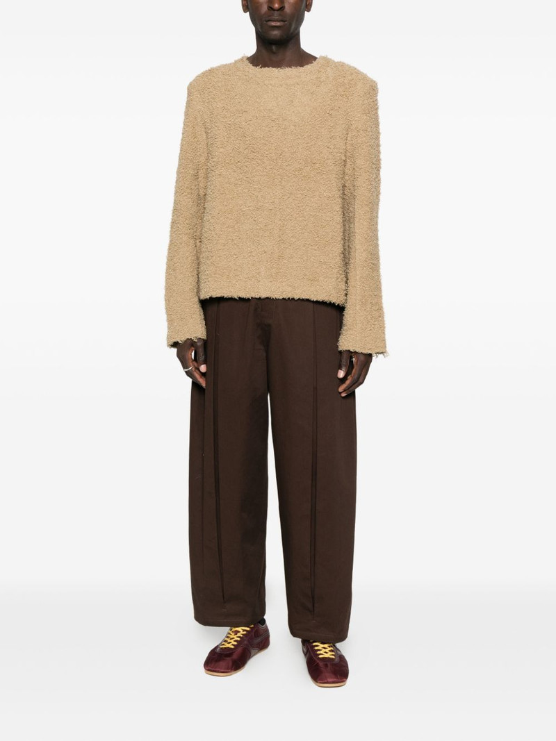 Séfr V-neck textured sweater outlook