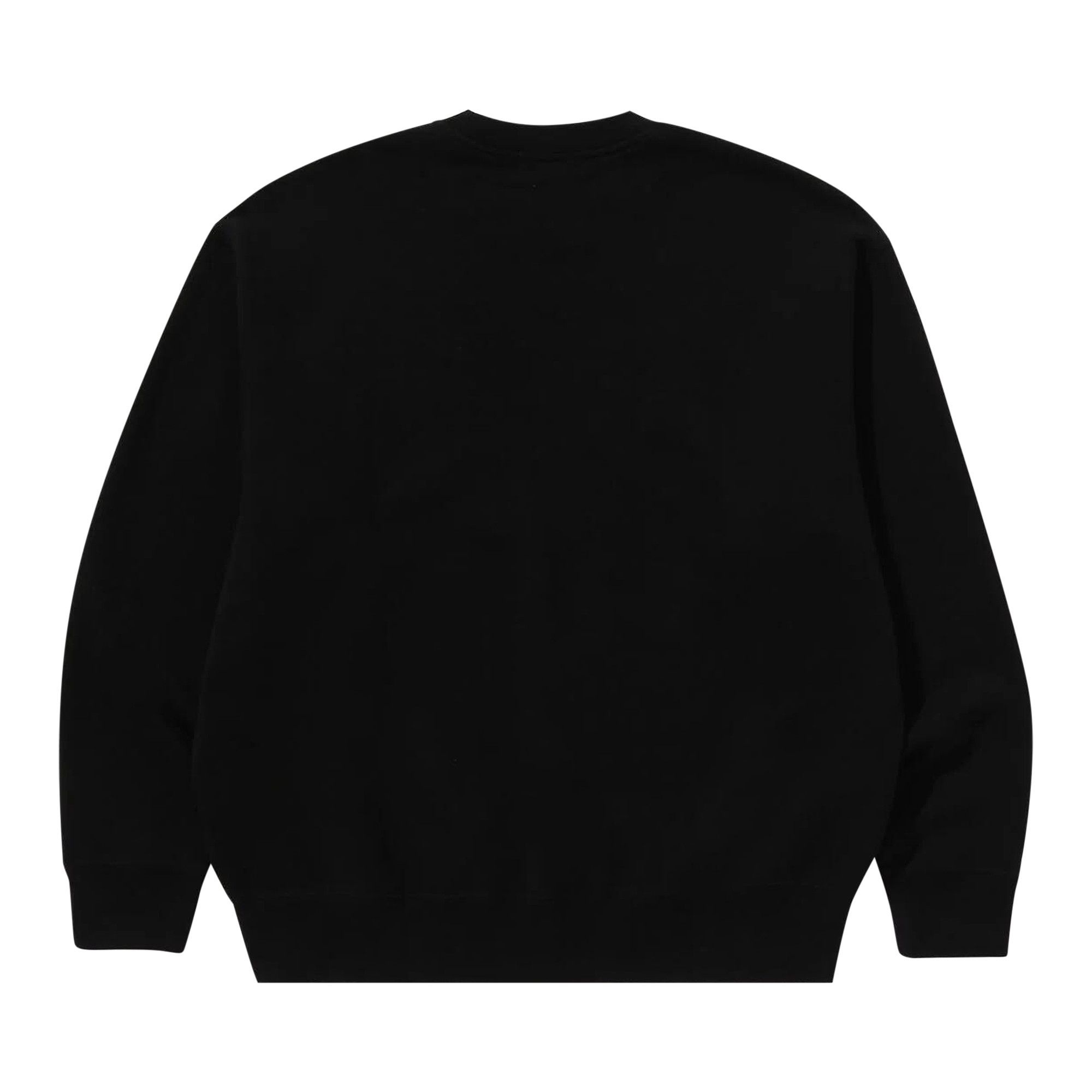 BAPE Floral Solid Camo Busy Works Relaxed Fit Crewneck Sweatshirt 'Black' - 2