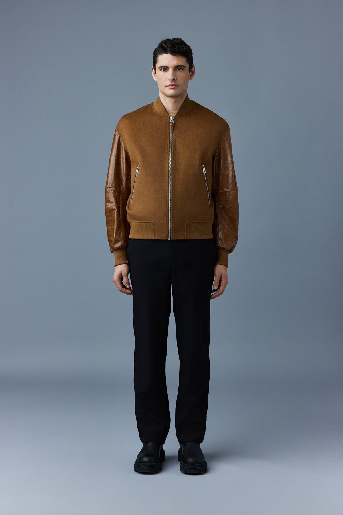 GEE Double face wool bomber jacket - 2