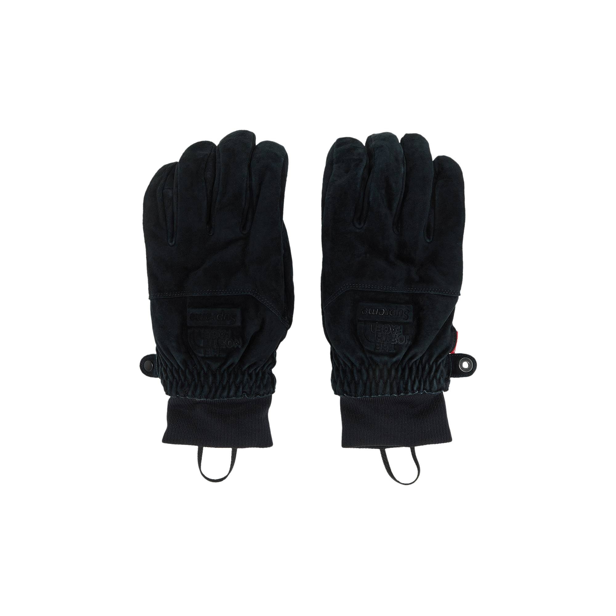 Supreme x The North Face Suede Glove 'Black' - 1