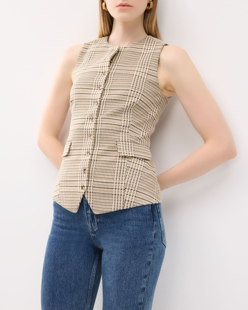 rag & bone Irina Ponte Vest outlook