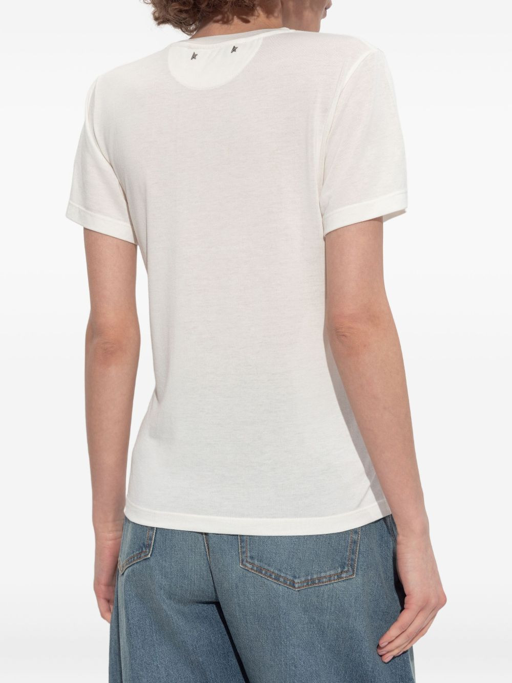 star-embellished printed T-shirt - 4