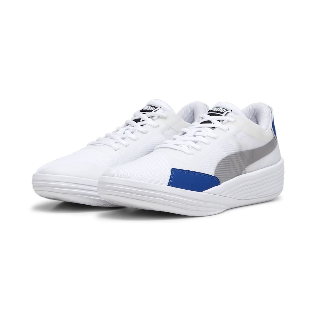 adidas gazelle silver green womens Puma Clyde x Extra Butter in White main image 1