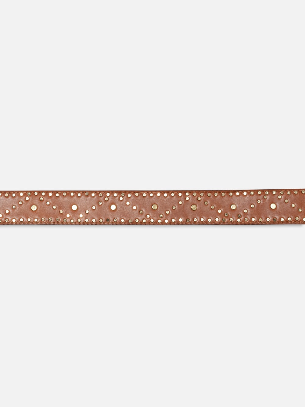 Embellished Belt in Tan - 3